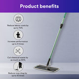 3M Easy Scrub Express Flat Mop Tool With Pad Holder, 16", 1/case