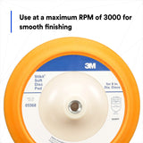 3M Stikit Disc Pad, 05568, 8 in, Coarse Grade Abrasive, Abrasive Disc Pad for Paint Stripping, Primer Sanding, Polishing or Grinding