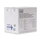 Americo TrapEze Disposable Dusting Sheets, 5-inch x 125 ft, White, 250 Sheets/Roll, 2 Rolls/Carton (582505)