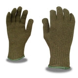 Cordova FB-C3700A/L Green Ragg Wool Machine Knit Liner Gloves, Large, 12-Pack