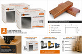 Spot Nails CC58C Carton Closing Staples, 1-1/4" Crown x 5/8" Leg, 4,000 Staples Total (2 Boxes of 2,000) for Carton Sealing and Packaging Applications