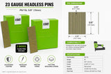 Hardware-pins, P6/15L 23 Ga. 5/8 in. Galvanized Headless Pins, 10M/Bx G rex - 2 Pack