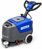 X-Scrub 16" Commercial Battery-Powered Automatic Floor Scrubber w/ Battery