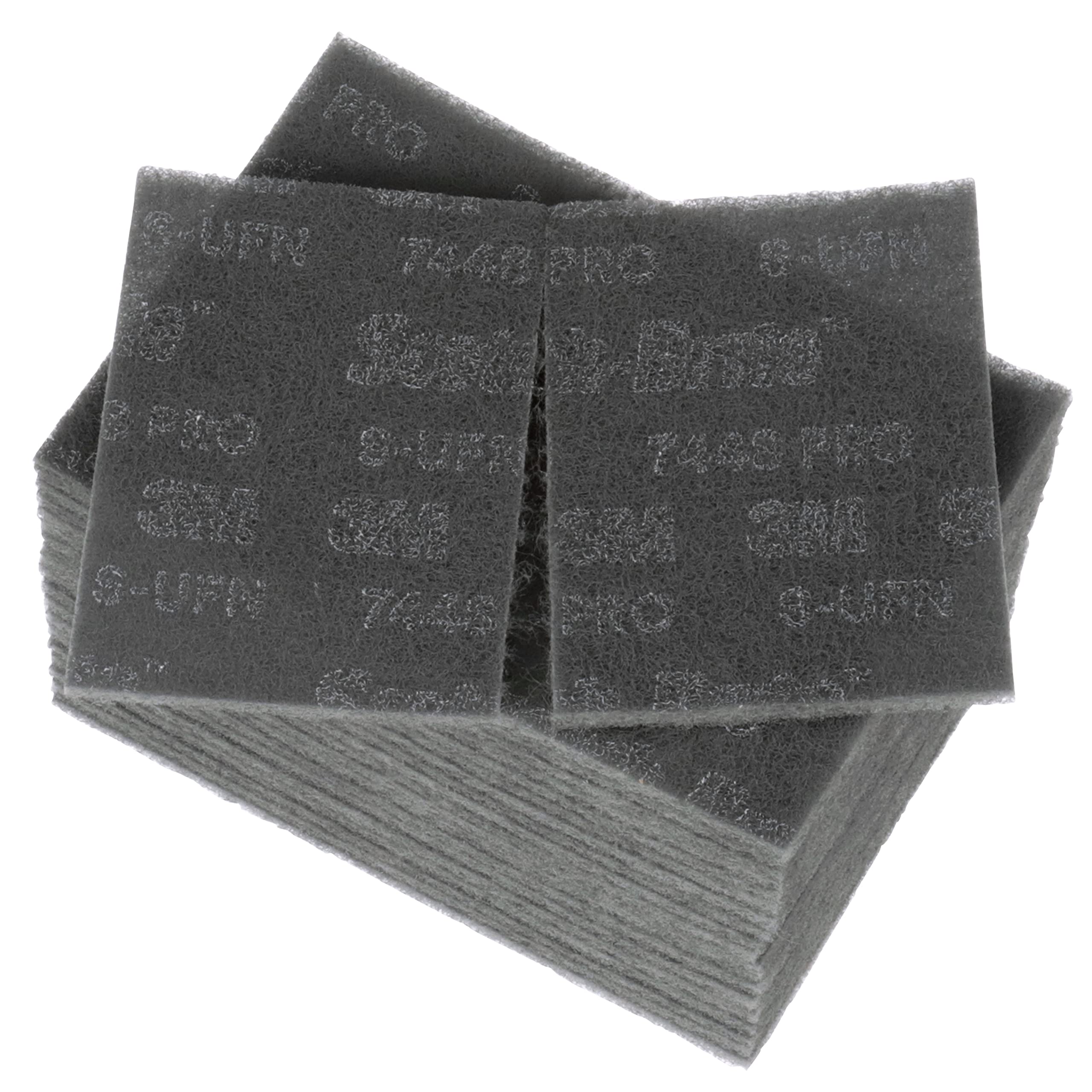 Rust Removing Pad 3M Scotch-Brite 7448 PRO Hand Pad - 6 in x 9 in Hand Sanding Pad - For ...