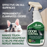 Rochester Midland PRS Stain & Odor Eliminator- Enzyme Urine Odor Eliminator, Carpet Cleaner Spray, Fresh Lavender Fragrance for Strong Odor, Dog Pee and Cat Urine Enzyme Cleaner Destroyer