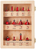 Freud 91-100: 13 Piece Super Bit Set, One Size, Perma-shield Coating Red