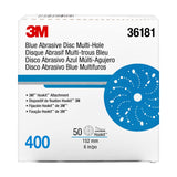 3M Blue Abrasive Disc or Sheet Roll, Choice or Multi-Hole or No-Hole, Primer Sanding, Paint Preparation, Body Repair