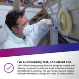 3M Wool Compounding Pad Single Sided
