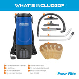 Powr-Flite Backpack Vacuums