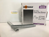 Spot Nails Spot Nails 98006 1/2-inch Crown Staples with 3/8-inch Leg similar to 80 and 680 series 10,000 per Box