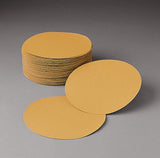 3M Stikit Gold Film Disc Roll 255L - Adhesive Backed Sanding Discs - P120 Grit Aluminum Oxide - For Random Orbital Sander - 5' - 125 per Roll