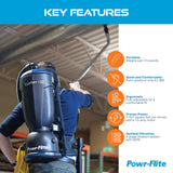 Powr-Flite Comfort Pro Backpack Vacuuum Variation