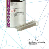 3M Super Fast Plastic Repair, 04247, Tranlucent Color, Ready-To-Use, Two-Part Epoxy Finishing Adhesive, 200 mL/6.75 fl oz Cartridge