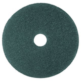 3M 08410 Cleaner Floor Pad 5300, 17-Inch Diameter, Blue, 5/Carton