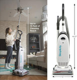 Simplicity Allergy Upright Vacuum Cleaner for Carpet, Hardwood & Rugs – Multi-Surface Pet Vacuum with HEPA Filtration & Bagged Design, S20EZM