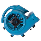 XPOWER P-400 1/4 HP 1600 CFM 3 Speed Multipurpose Air Mover, 3.0-Amp