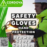 Cordova Safety Products 14501 Men's Heavyweight Jersey Gloves, Large, Blue(Pack of 12)