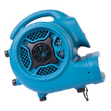 XPOWER P-400 1/4 HP 1600 CFM 3 Speed Multipurpose Air Mover, 3.0-Amp