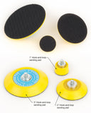 Grex - AOS368K - Air Powered 105° Angle Random Orbital Sander Kit