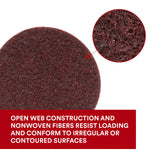 Scotch-Brite Surface Conditioning Disc, 7 in x NH A CRS, 25 per case