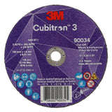 3M Cubitron 3 Cut-Off Wheel, ANSI, Precision Shaped Grain, for Autobody and Marine Sheet Metal, Stainless Steel Tubing, Exhaust Pipes