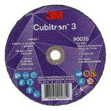 3M Cubitron 3 Cut-Off Wheel, ANSI, Precision Shaped Grain, for Autobody and Marine Sheet Metal, Stainless Steel Tubing, Exhaust Pipes