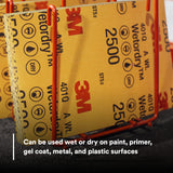 3M™ Wetordry™ Abrasive Sheet, 50 Sheets per Carton