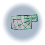 Green Klean Vacuum Filter for NSS Pacer 12UE/15UE, Green/White