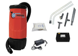 Sandia Phoenix, Backpack Vacuum, 10QT Battery, Includes Battery and Charger, 5-piece Standard Tool Kit, 20-Phoenix