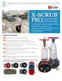 X-Scrub Pro Micro Scrubber Commercial Grade 18" Micro Scrubber