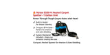 Mytee S-300H Tempo Heated Extractor 1 gallon carpet extractor  Built-in heater carpet cleaner  Compact carpet spotter  Spot extractor with hose