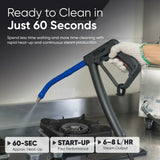 Dapper Commercial Steam Cleaner with 230°F Steam and 1 Gallon Tank