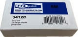 Staple 3412C  3/16" Crown X 3/8" Staples, Fits Duo Fast ( Chisel Point ) Galvanized 5,000 per box