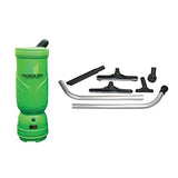 Mosquito 06-1062 6 Quart Super HEPA Backpack Vacuum- Green