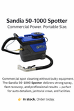 Sandia Spotter 50-1000 Carpet Extractor