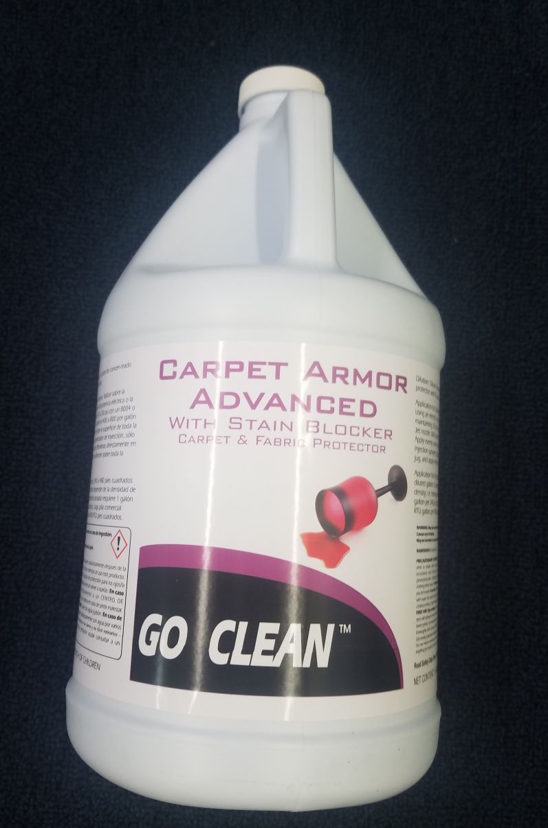 GoClean Carpet Armor Advanced with Stain Blocker - Carpet and Fabric protector