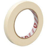 Masking Tape 1/2" x 60 Yard 5.6 Mil Masking Tape (72 Rolls) -CWC 055310