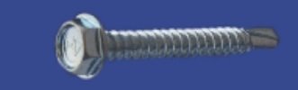 Daggerz SDZ12034 - 12 x 3/4-Inch HWH Self Drill Steel Zinc Screws (5000 Count)