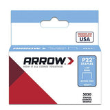 Arrow 224 1/4" Staples for P22