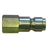 Interstate Pneumatics CPA640 3/8" Automotive Coupler Plug 1/4" Female NPT (Steel)