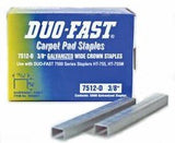 Duo-Fast 7512D 3/8 Length x 15/32 Crown 19 Gauge Staples 5000 per Pack (8631) by Duo-Fast