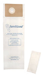 Janitized JAN-ADVSPEC-2(10) Paper Premium Replacement Commercial Vacuum Bag, For Advance Spectrum, Clarke CarpetMaster, SSS Prosense Vacuum Cleaners + 2 pre-filters OEM#1471058500 (10 - 10 packs)