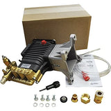 Annovi Reverberi RSV3G34-PKG Pressure Washer Pump, Triplex, 3.0GPM@3400PSI, 3400 PRM, 1" Hollow 'D' Shaft