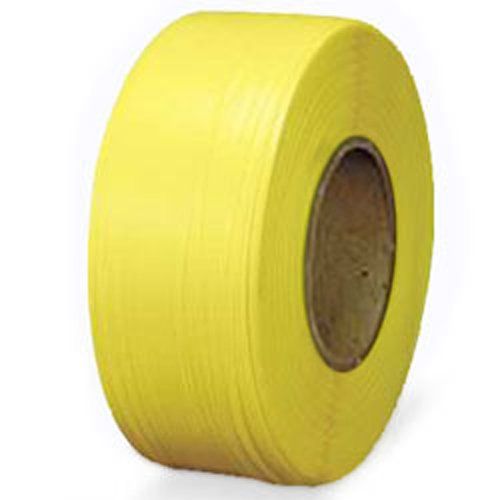 PolyPRO Strap - Poly Hand Grade (Yellow) - 8 X 8 Core - 1/2" X 9000', .02 Thickness, 350 lbs Tensile (1 Coil) - CWC-178015