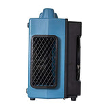 XPOWER X-4700A HEPA Air Scrubber Purification System with Built-In Power Outlets - Blue