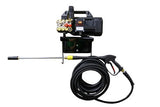 Cam Spray 1500AEWM Wall Mount Electric Powered Cold Water Pressure Washer, 1450 psi, 50' Hose