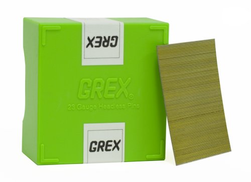 Grex P6/50L 2 In. 23 Ga. Headless pins, Galvanized, 10M/Bx