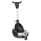 Viper Cleaning Equipment DR2000DC Dragon Series Dust Control Floor Burnisher, 20" Deck Size, 2000 RPM Brush Speed, 110V, 1.5 hp, Folding Handle, 50' Power Cable, 2 5" Wheels