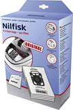 Nilfisk Staubsack 4St.+1 Vorfilter/Elite, King Vacuum Cleaner Bags, Advance