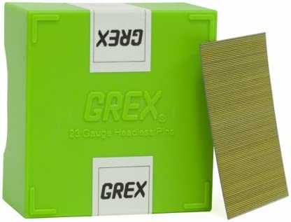 GREX P6/45L 23 Gauge 1-3/4-Inch Length Headless Pins (10,000 per box)